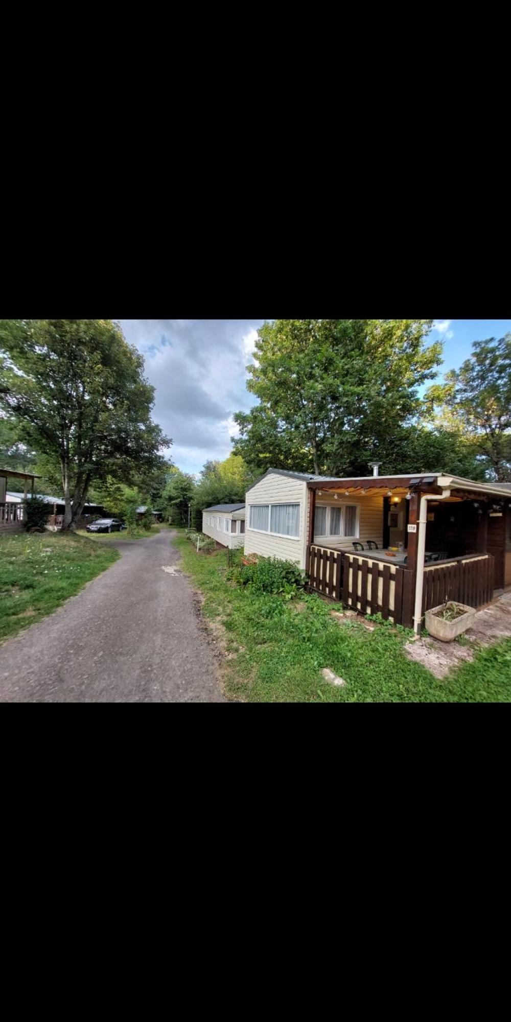 בסה-א-סנט-אנסטאיס Charmant Mobil Home Style Chalet מראה חיצוני תמונה